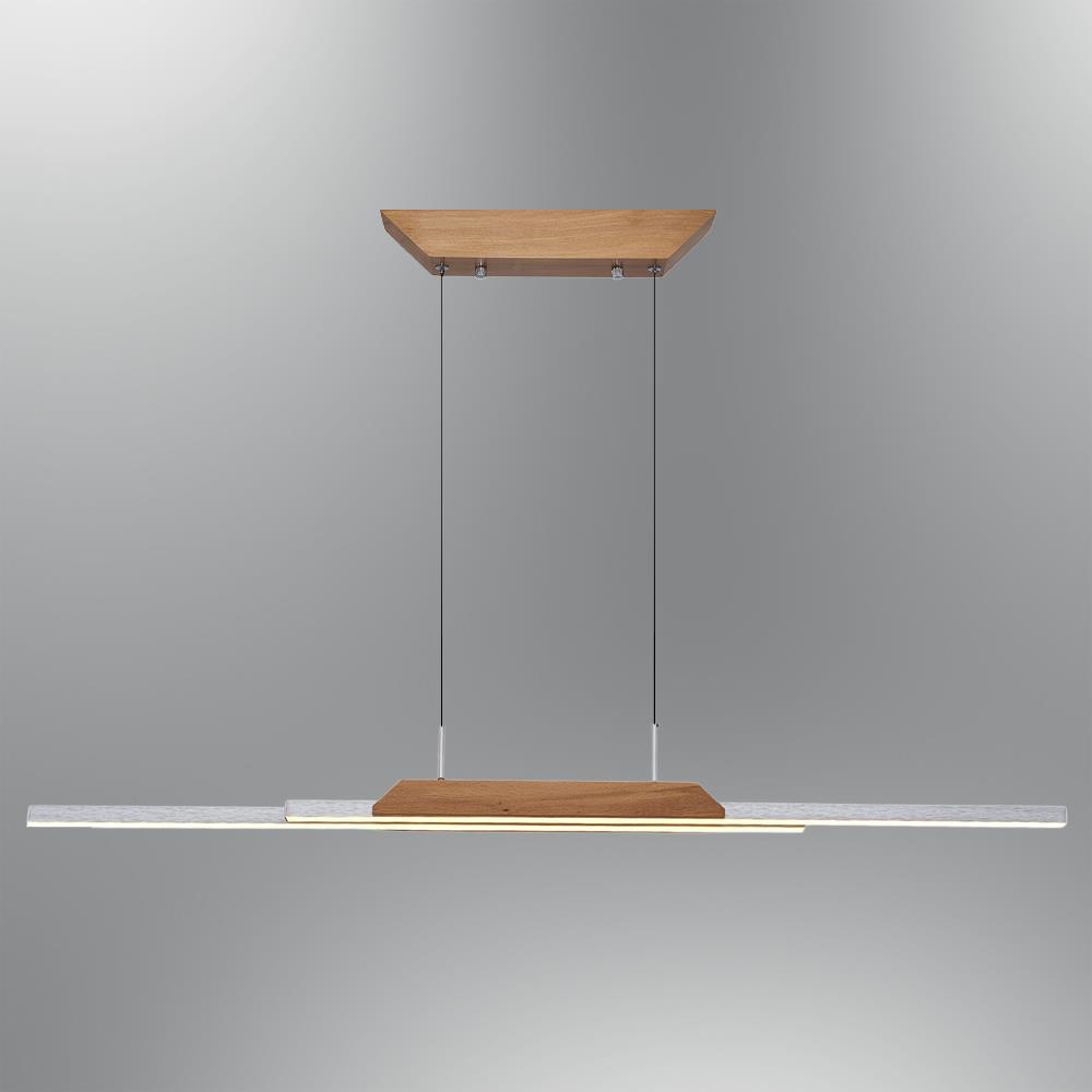 Gri Metal Elppir 2 Sarkıt Avize 120 cm