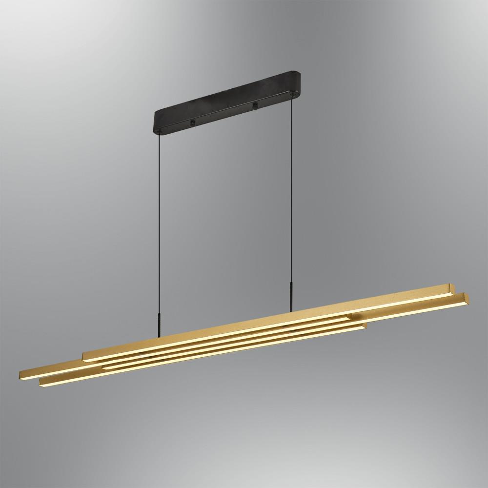 Metal Uzun Sıralı Sarkıt Avize 130 cm — görsel 3