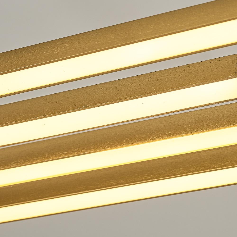 Metal Uzun Sıralı Sarkıt Avize 130 cm — görsel 4
