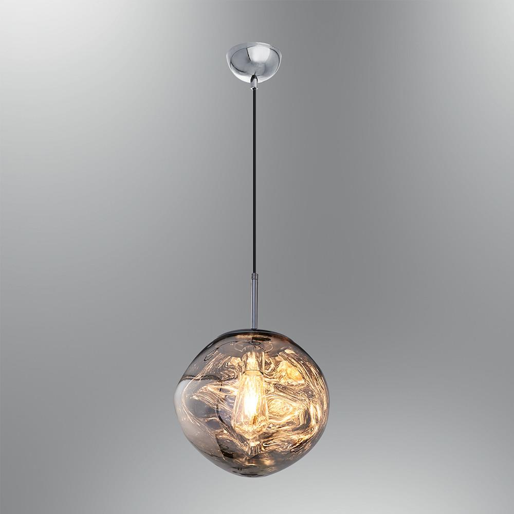 Cam Krom Sarkıt Avize 120 cm (3219-1-2) — görsel 4