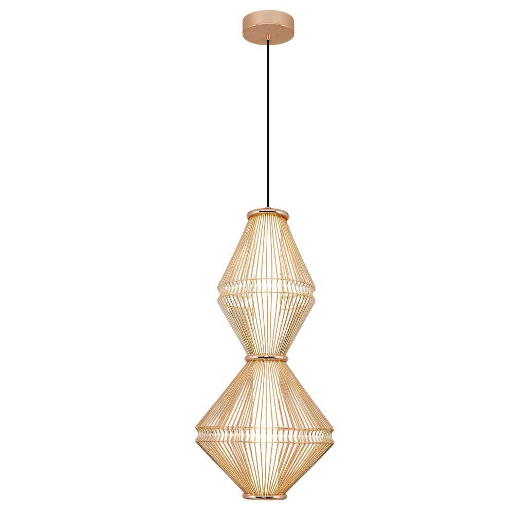 Metal Trian 2 Sarkıt Avize 120 cm