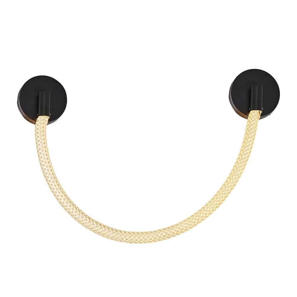 Siyah Metal Yatay Hortum Aplik 50 cm — görsel 7