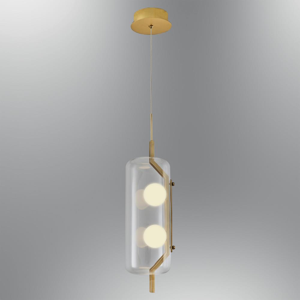 Tekli Metal Ponni Sarı Sarkıt Avize 120 cm