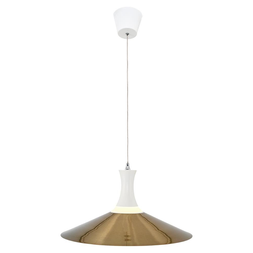 Eskitme Metal Revi TEKLİ Sarkıt Avize 40 cm