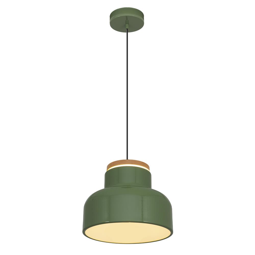 Tekli Yeşil Metal Tigo Düz Sarkıt Avize 120 cm 25W — görsel 3