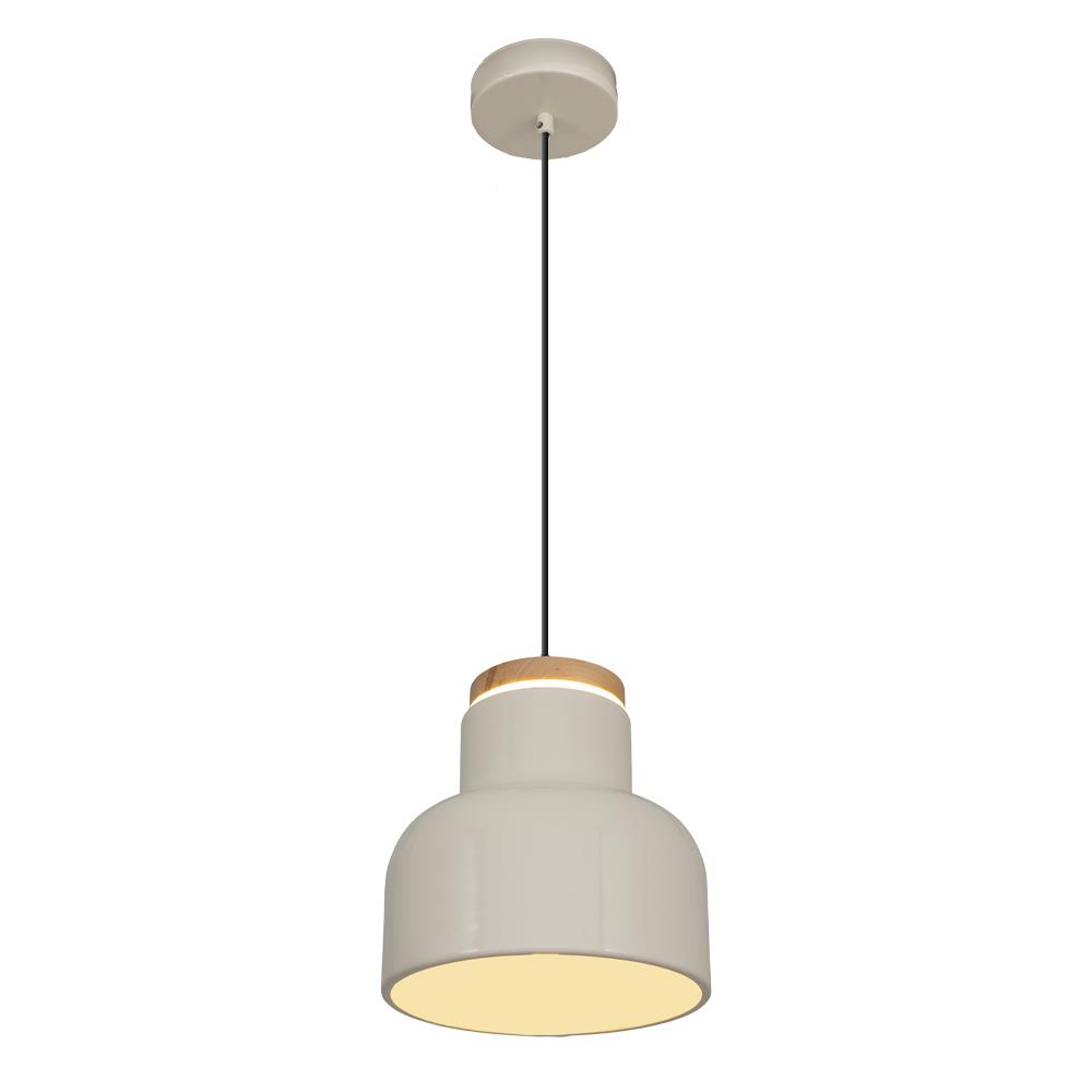 Tekli Krem Metal Tigo Düz Sarkıt Avize 120 cm 20W — görsel 3