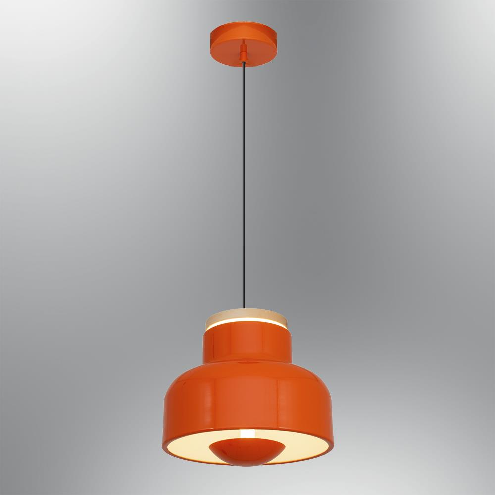 Tekli Metal Maas Spotlu Sarkıt Avize 120 cm 30W