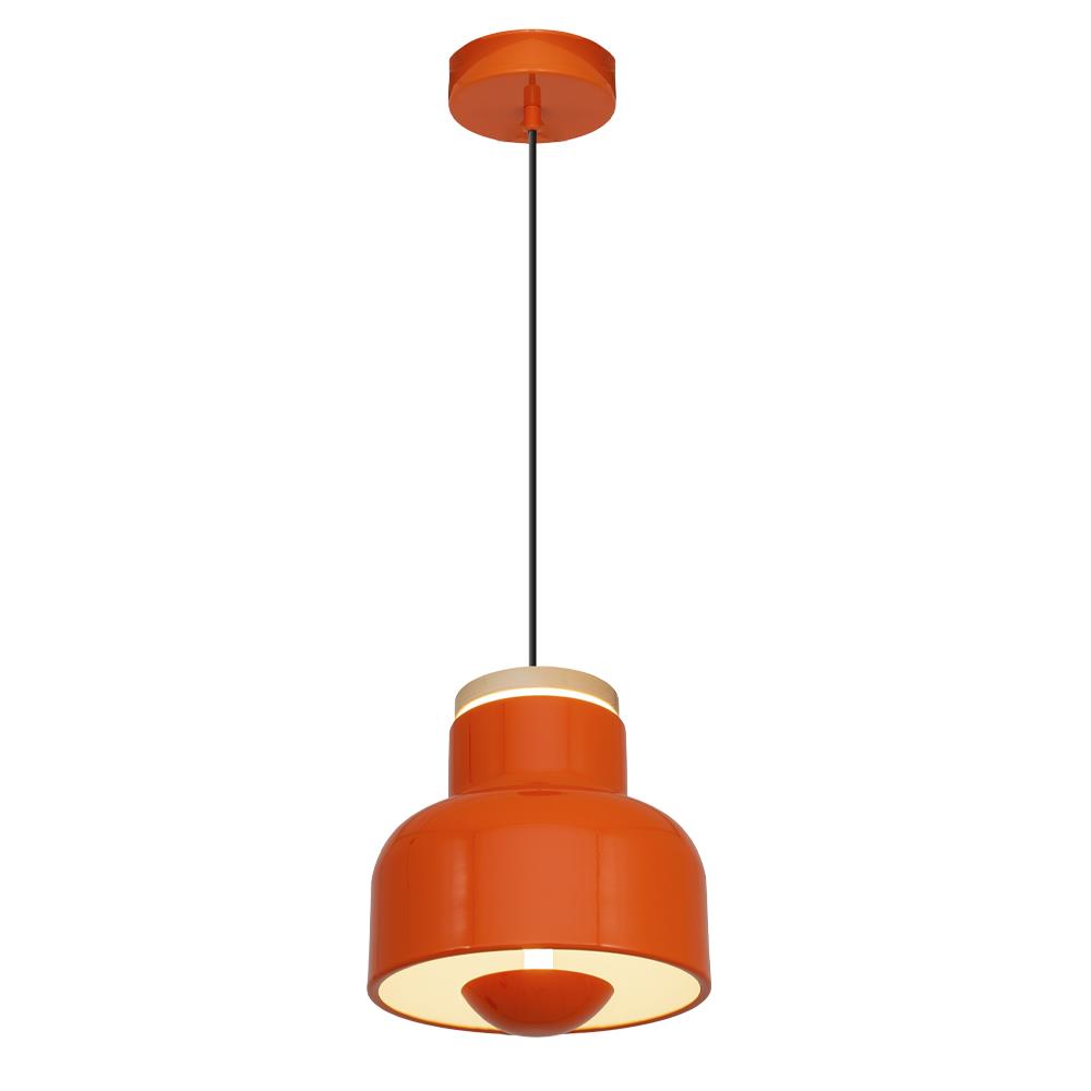 Tekli Metal Maas Spotlu Sarkıt Avize 120 cm 20W