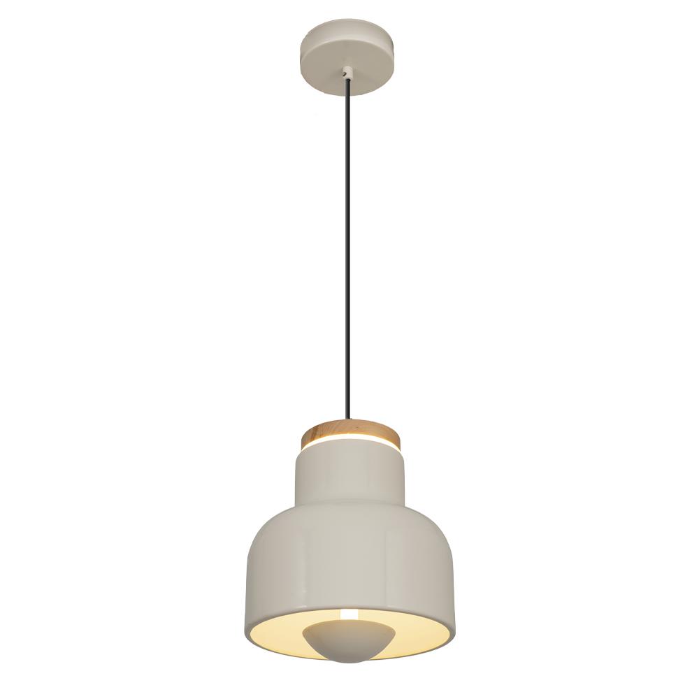 Tekli Krem Metal Maas Spotlu Sarkıt Avize 120 cm 20W