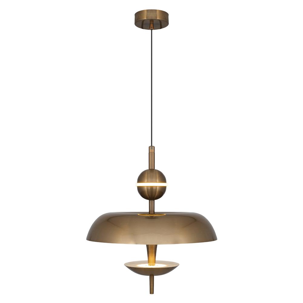 Tekli Metal Pixie Eskitme Sarkıt Avize 120 cm — görsel 5