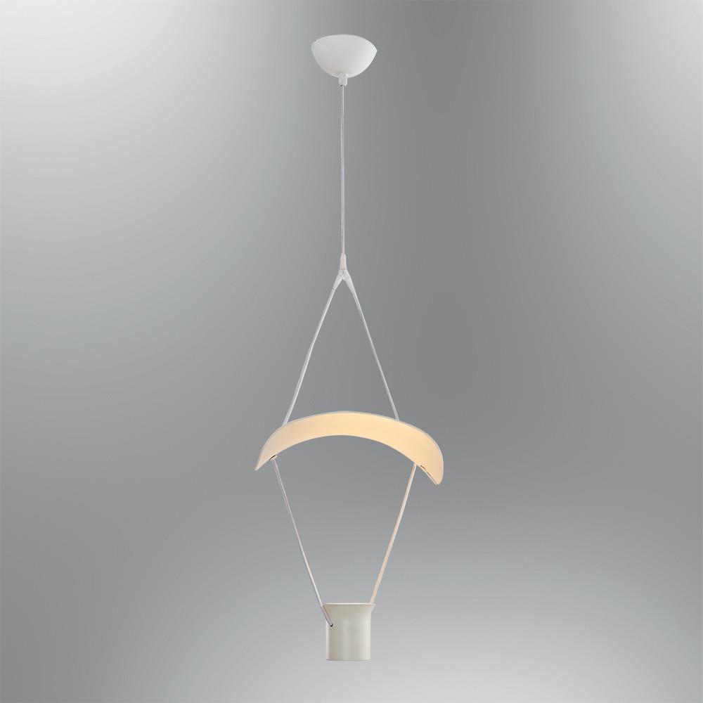 Beyaz Metal Paraşüt Sarkıt-A Sarkıt Avize 16 cm