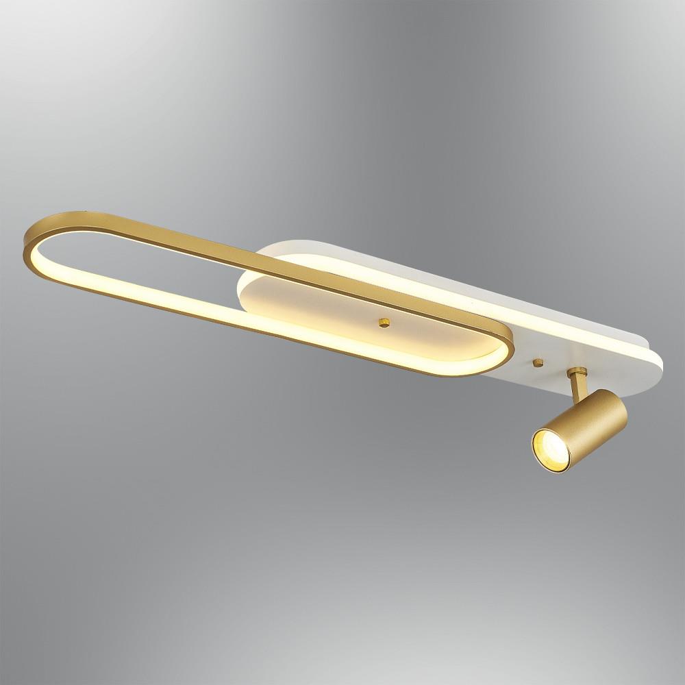 Tekli Beyaz Metal Flush Armatür Spot 84 cm Tekli Beyaz Metal Flush Armatür Spot 84 cm