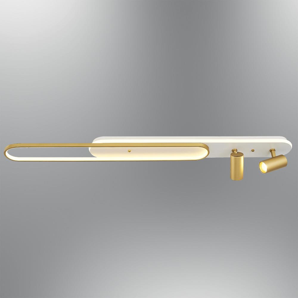 Beyaz Metal Flush Armatür Spot 125 cm Beyaz Metal Flush Armatür Spot 125 cm