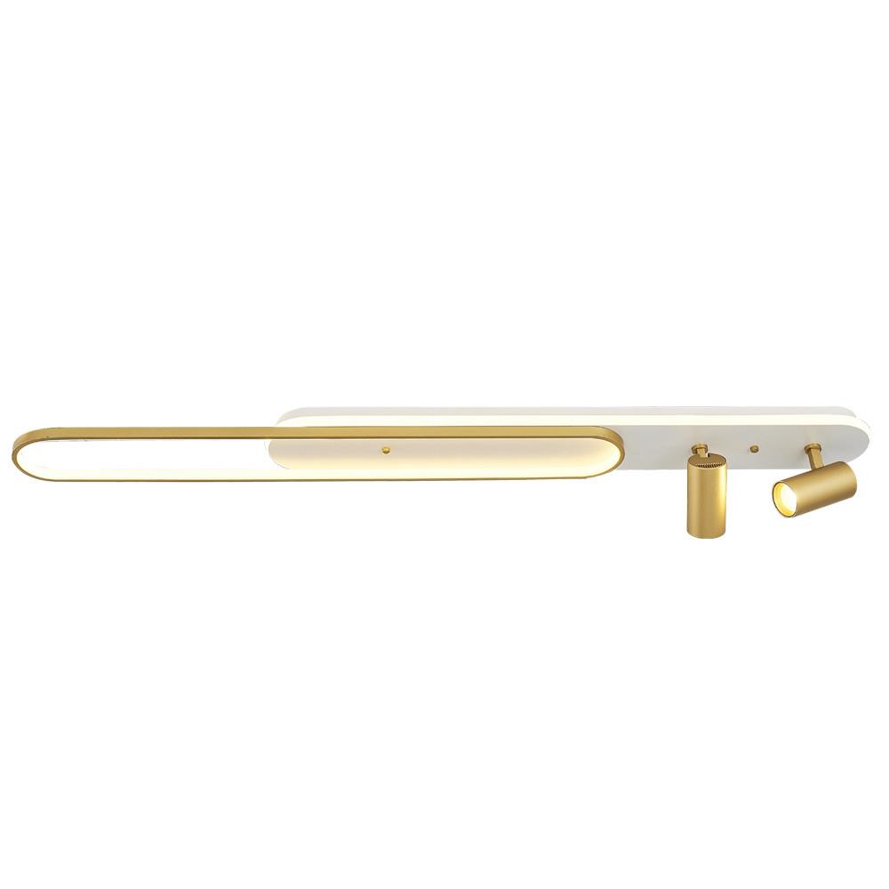 Beyaz Metal Flush Armatür Spot 125 cm Beyaz Metal Flush Armatür Spot 125 cm