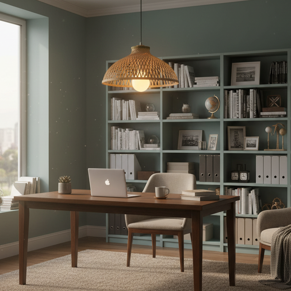 Tekli Hasır 40X20 Sarkıt Avize 120 cm — görsel 4