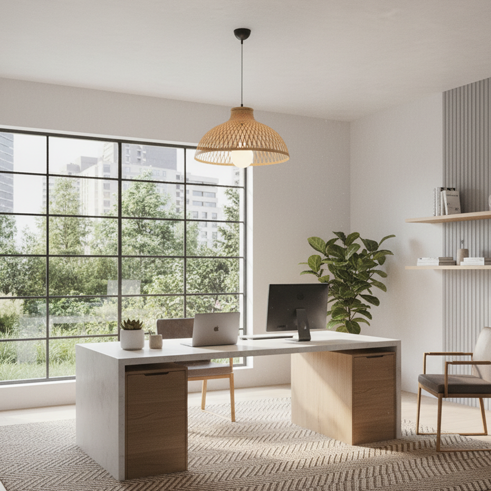 Tekli Hasır 40X20 Sarkıt Avize 120 cm — görsel 8