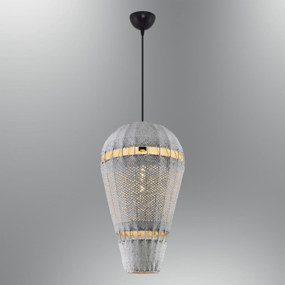 Tekli Beyaz Baloon 40X70 Sarkıt Avize 120 cm