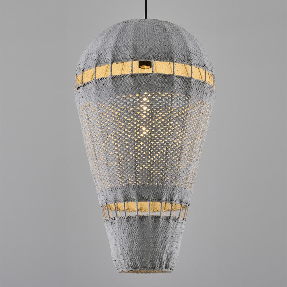 Tekli Beyaz Baloon 40X70 Sarkıt Avize 120 cm — görsel 3