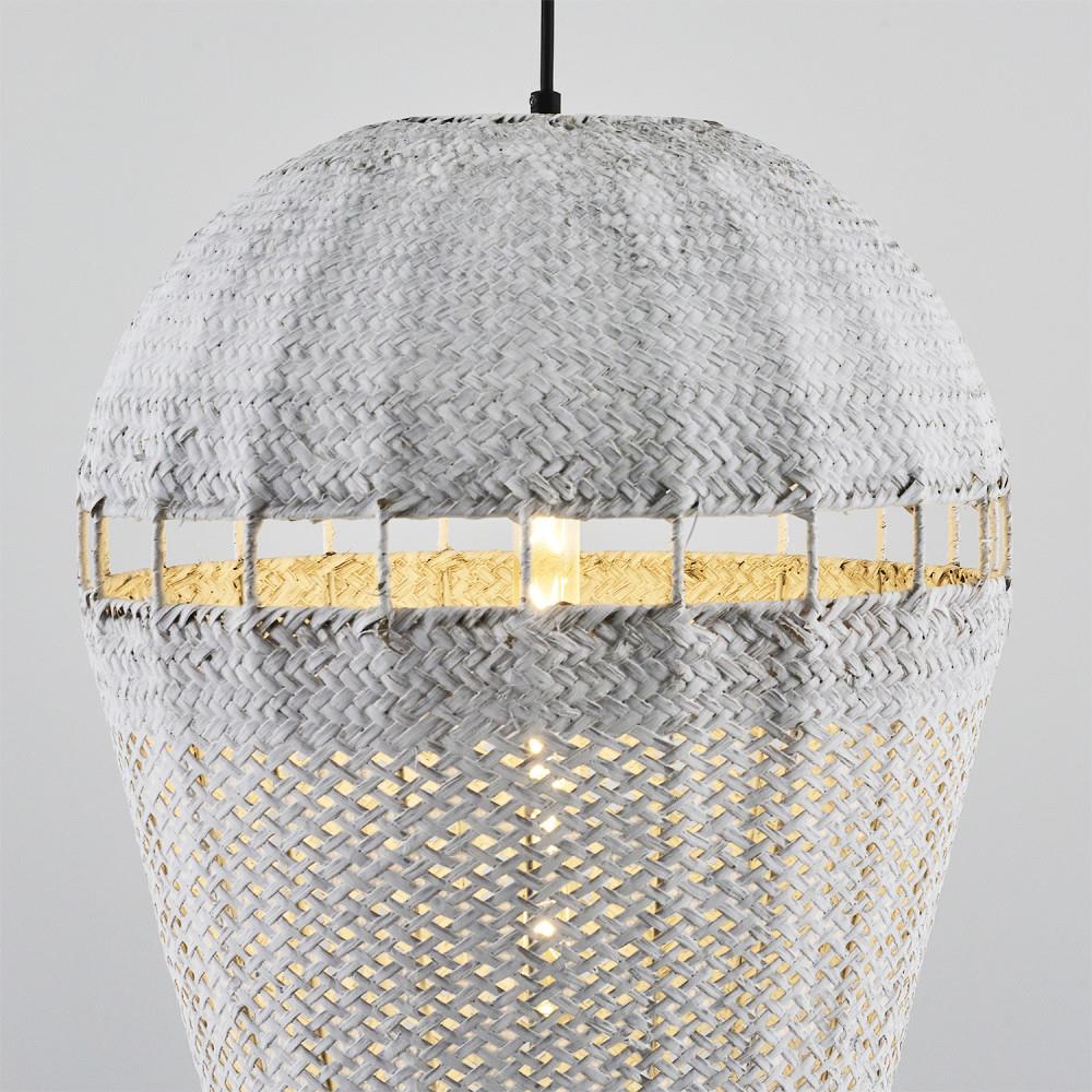 Tekli Beyaz Baloon 40X70 Sarkıt Avize 120 cm — görsel 4