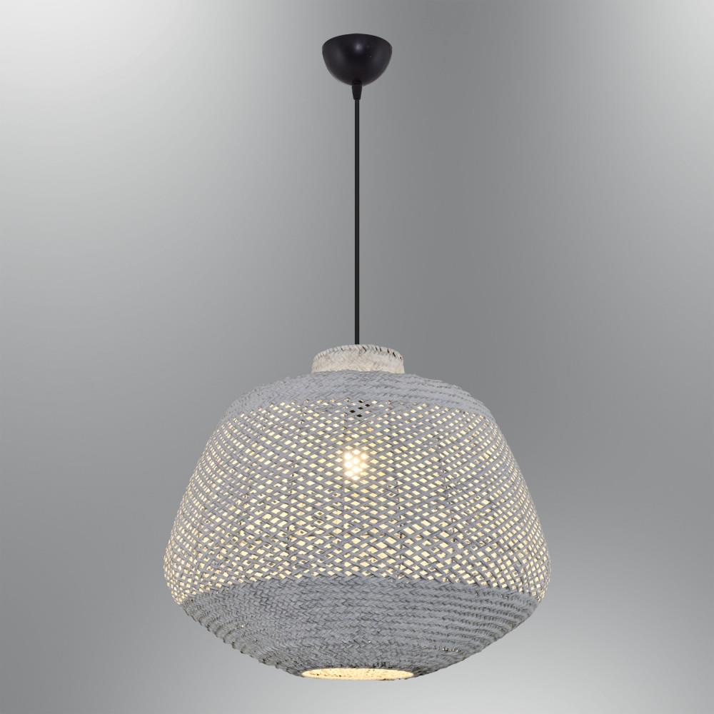 Tekli Beyaz Round 50X45 Sarkıt Avize 120 cm — görsel 4