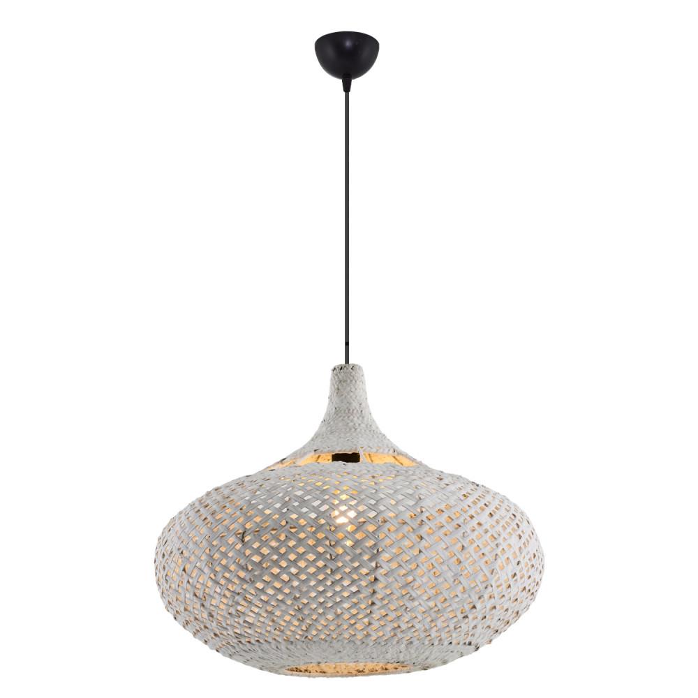 Tekli Beyaz Drop 50X45 Sarkıt Avize 120 cm — görsel 3