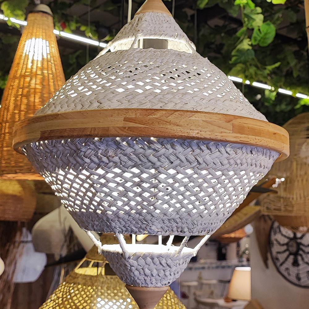Tekli Beyaz 20 X Sarkıt Avize 120 cm