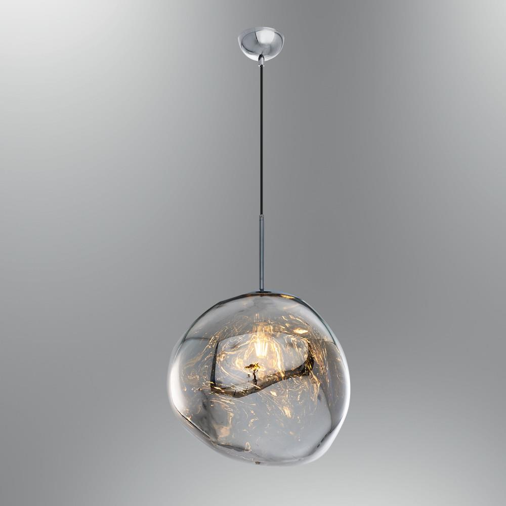 Cam Krom Sarkıt Avize 120 cm (481789)