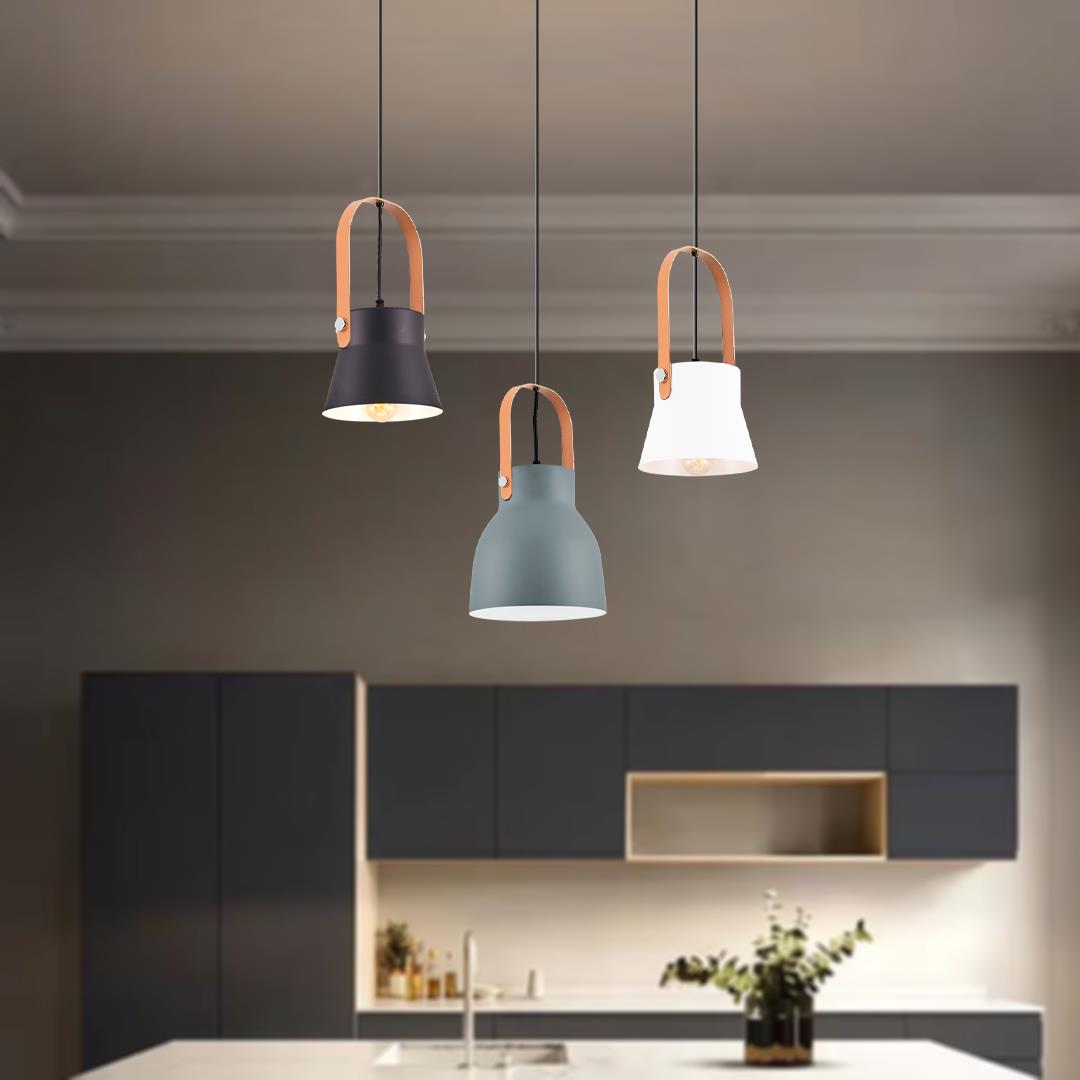 Mixed Metal Sıralı Sarkıt Avize 70 cm