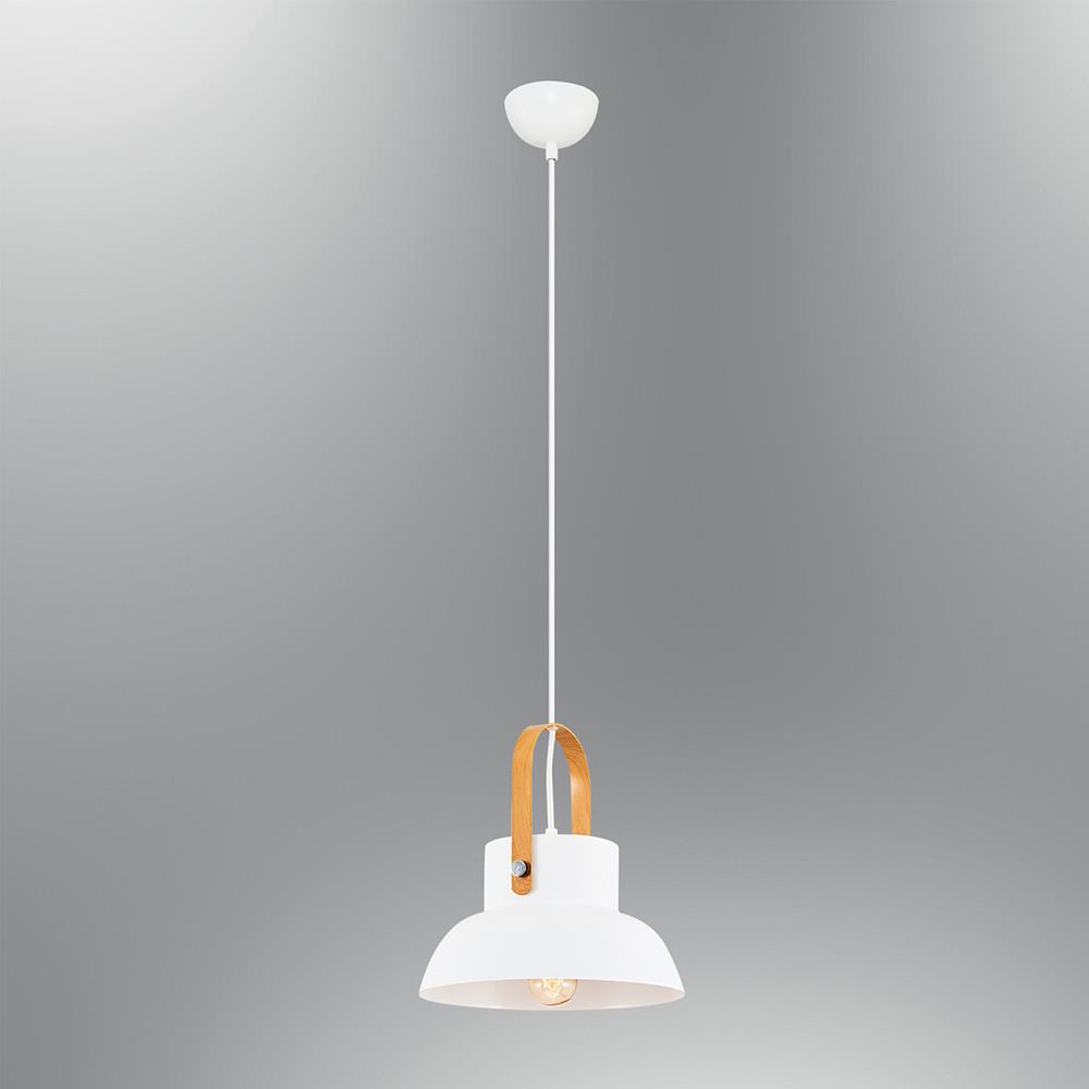Tekli Beyaz Metal Sarkıt Avize 120 cm