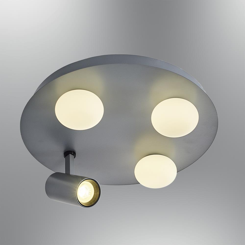 Gri Metal Plofenyer 3 Spot 15 cm Gri Metal Plofenyer 3 Spot 15 cm