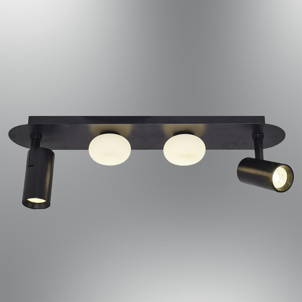 Siyah Metal Plofenyer Sıralı Spot 60 cm Siyah Metal Plofenyer Sıralı Spot 60 cm