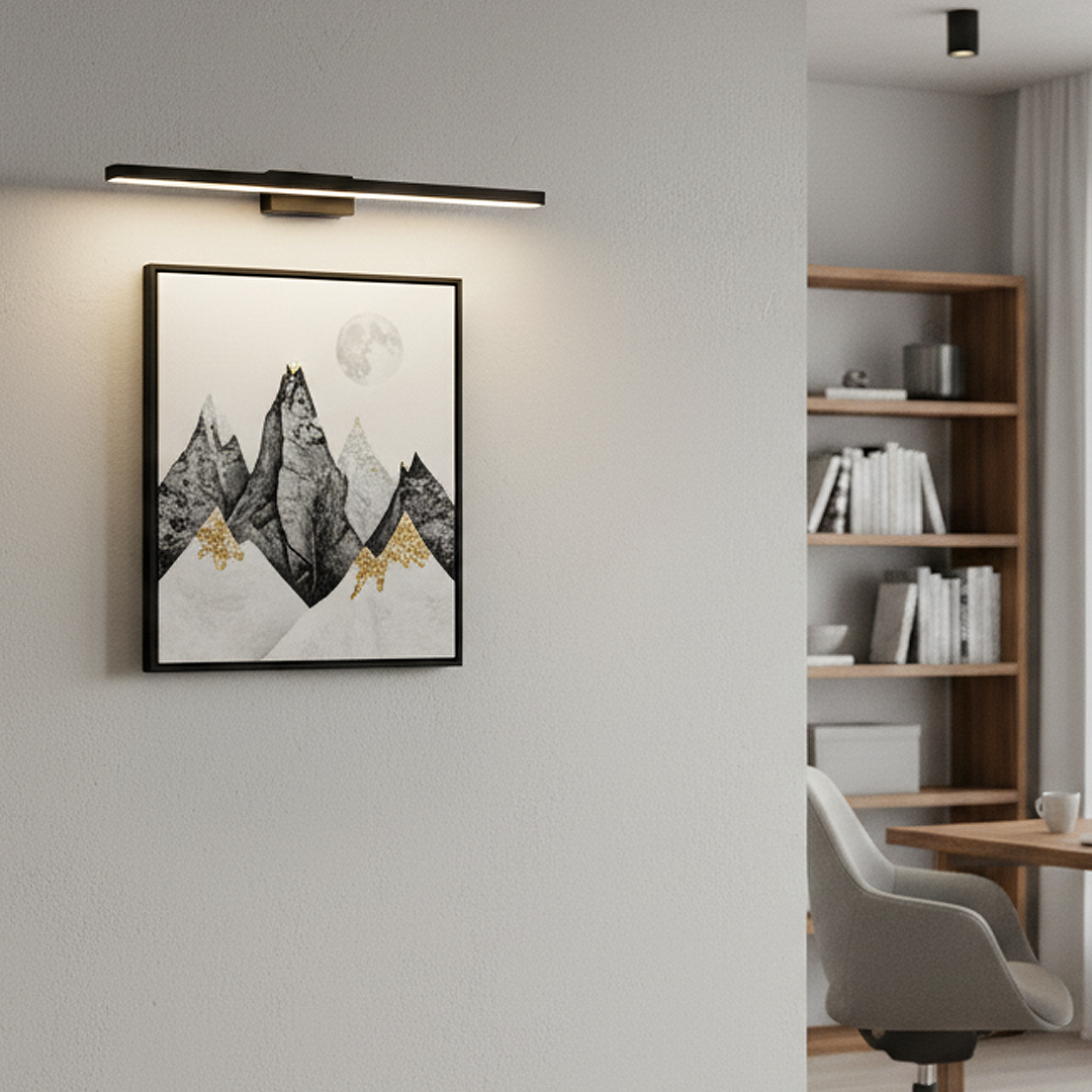 Siyah Metal Turna Pano Tablo Apliği 60 cm — görsel 8