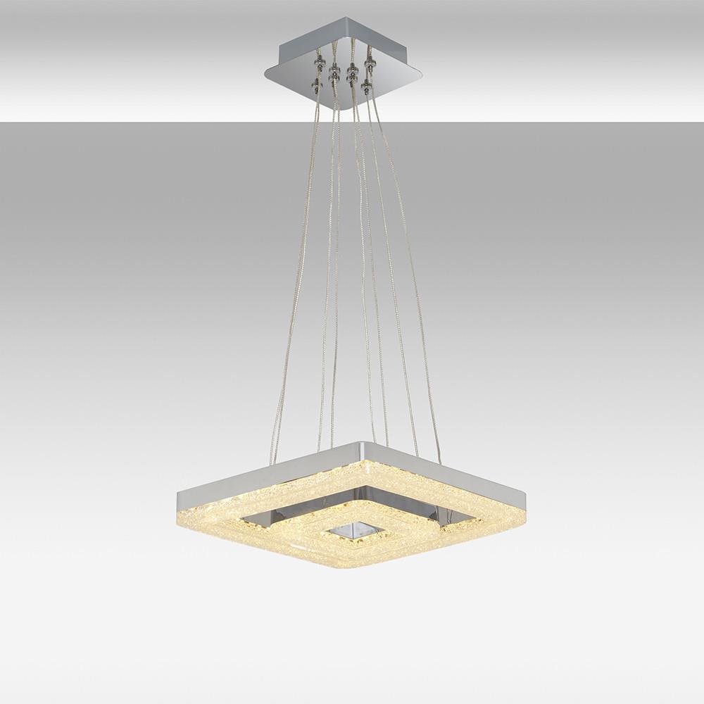 Tekli Metal Katlı Marko Sarkıt Avize 120 cm