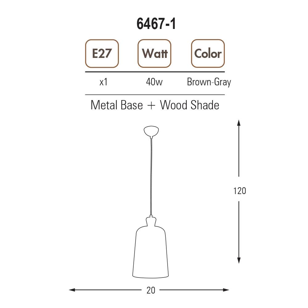 Metal Piatto Gri Sarkıt Avize 120 cm