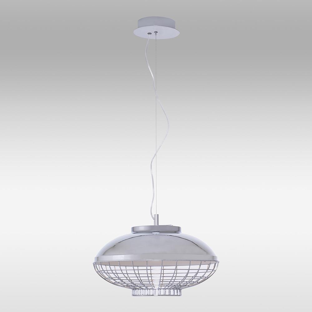 Krom Metal Sarkıt Avize 120 cm 3.38 kg — görsel 3