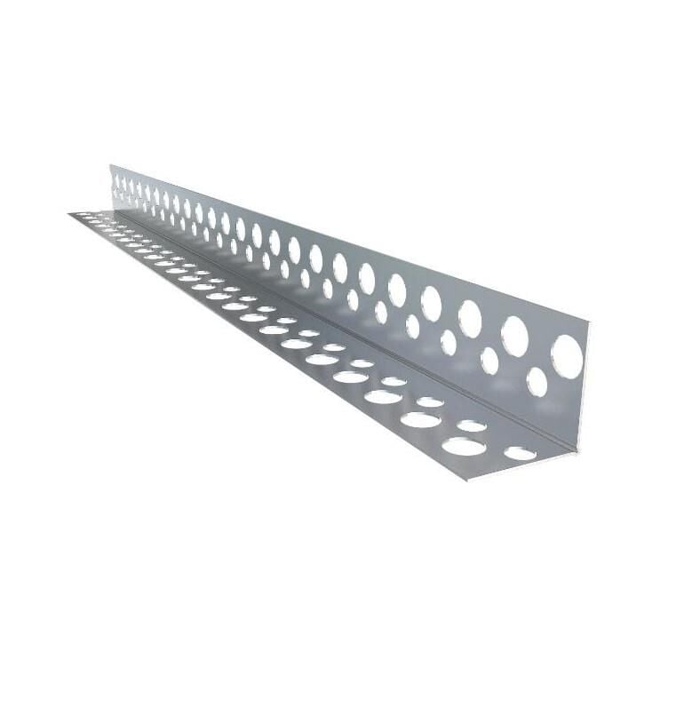 Verzinkte Gips-Eckschutzschiene — 2,70 m, 0,25 mm Verzinkte Gips-Eckschutzschiene — 2,70 m, 0,25 mm
