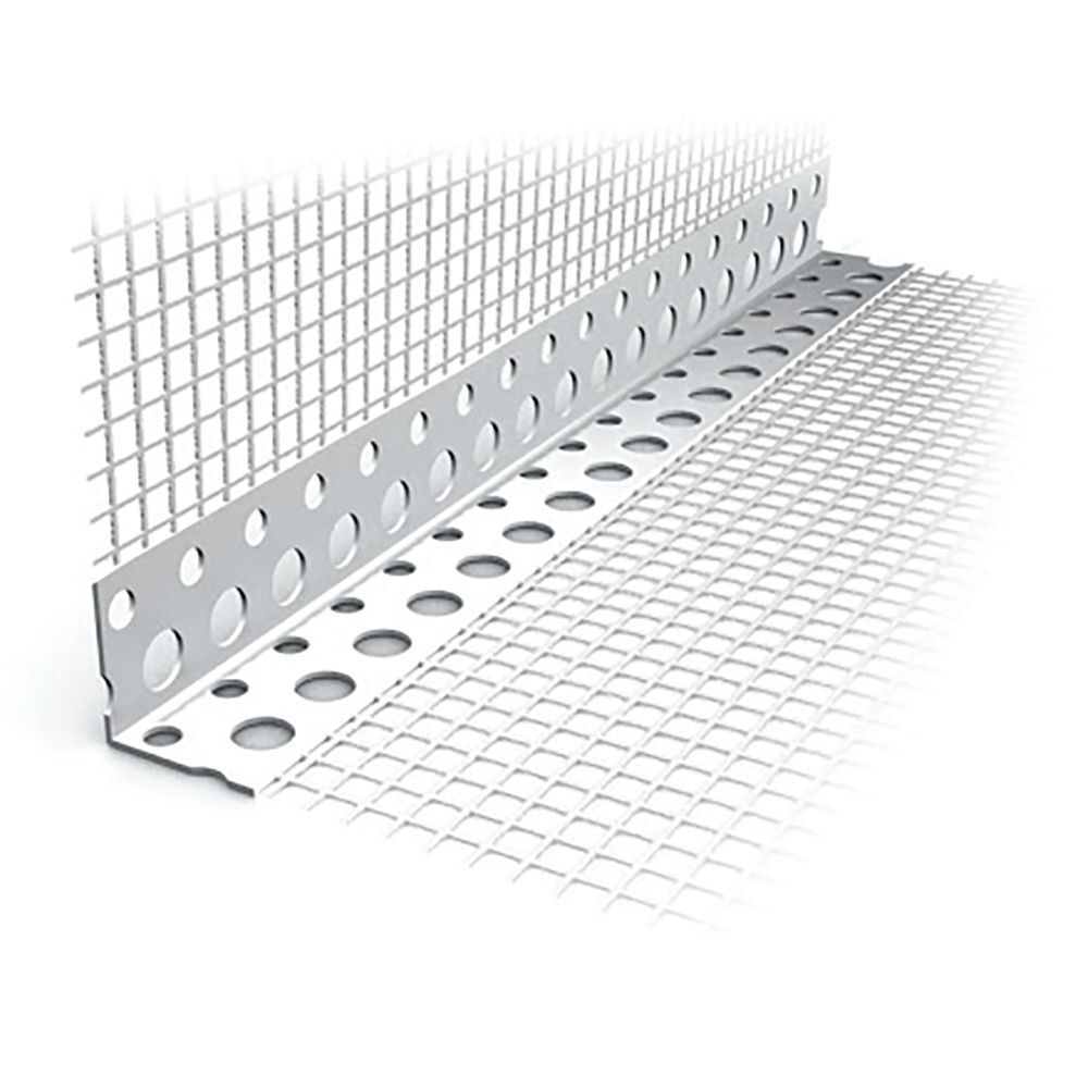 PVC-Gewebe-Eckschutzschiene — 10x10 cm, 2,5 m PVC-Gewebe-Eckschutzschiene — 10x10 cm, 2,5 m