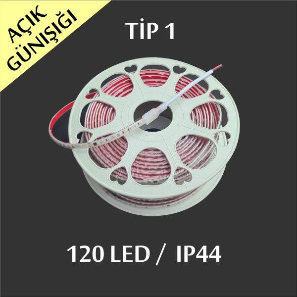Şerit LED 220V — Doğrudan Şebekeye Bağlanan Hortum Şerit — Tip 1 · Amber Şerit LED 220V — Doğrudan Şebekeye Bağlanan Hortum Şerit — Tip 1 · Amber