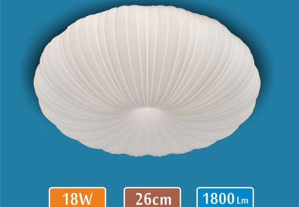 Sıva Üstü Yuvarlak LED Panel 18W — 26 cm, 1800 Lümen — Modern Sıva Üstü Yuvarlak LED Panel 18W — 26 cm, 1800 Lümen — Modern