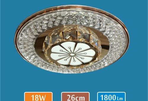 Sıva Üstü Yuvarlak LED Panel 18W — 26 cm, 1800 Lümen — Modern Sıva Üstü Yuvarlak LED Panel 18W — 26 cm, 1800 Lümen — Modern