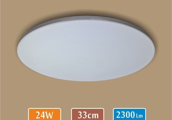 Sıva Üstü Yuvarlak LED Panel 24W — 33 cm, 2300 Lümen — Kristal Sıva Üstü Yuvarlak LED Panel 24W — 33 cm, 2300 Lümen — Kristal