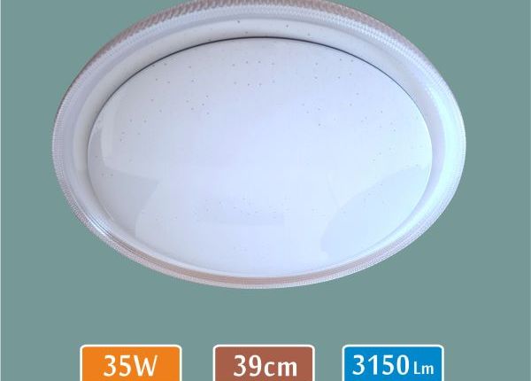 Sıva Üstü Yuvarlak LED Panel 35W — 39 cm, 3150 Lümen — Çoruh — görsel 8