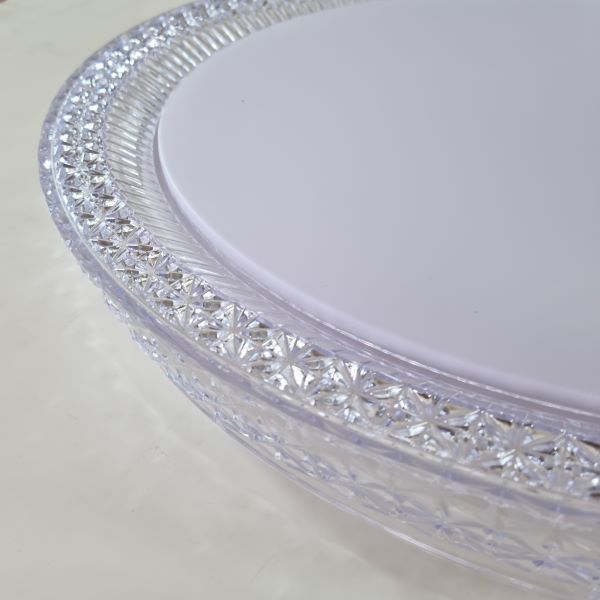 Sıva Üstü Yuvarlak LED Panel 45W — 49 cm, 4150 Lümen — Gümüş Kristal — görsel 12