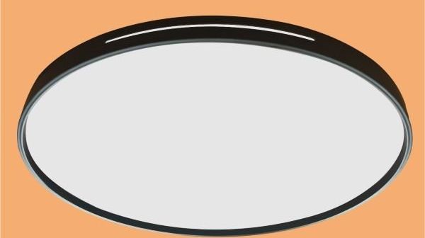 Sıva Üstü Yuvarlak LED Panel 45W — 49 cm, 4150 Lümen — Yeni Siyah — görsel 22