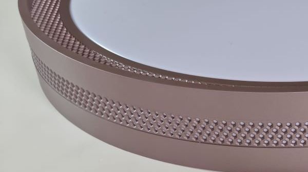 Sıva Üstü Yuvarlak LED Panel 45W — 49 cm, 4150 Lümen — Kahve Motif — görsel 33