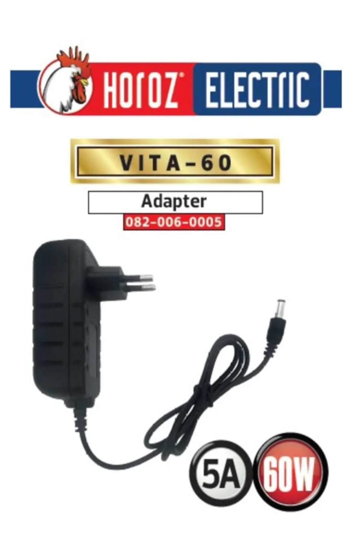 Vita-60 12V 5A Adapter 60W Vita-60 12V 5A Adapter 60W