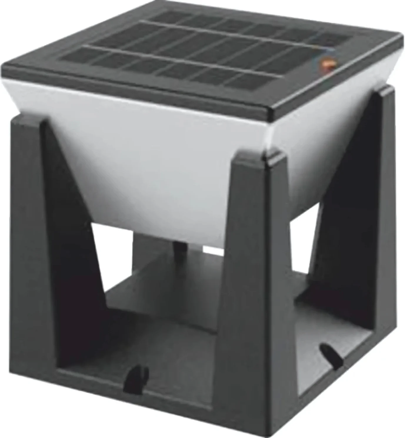 Tibet Kit En Saillie Solaire Rechargeable LED Jardin Luminaire 75W