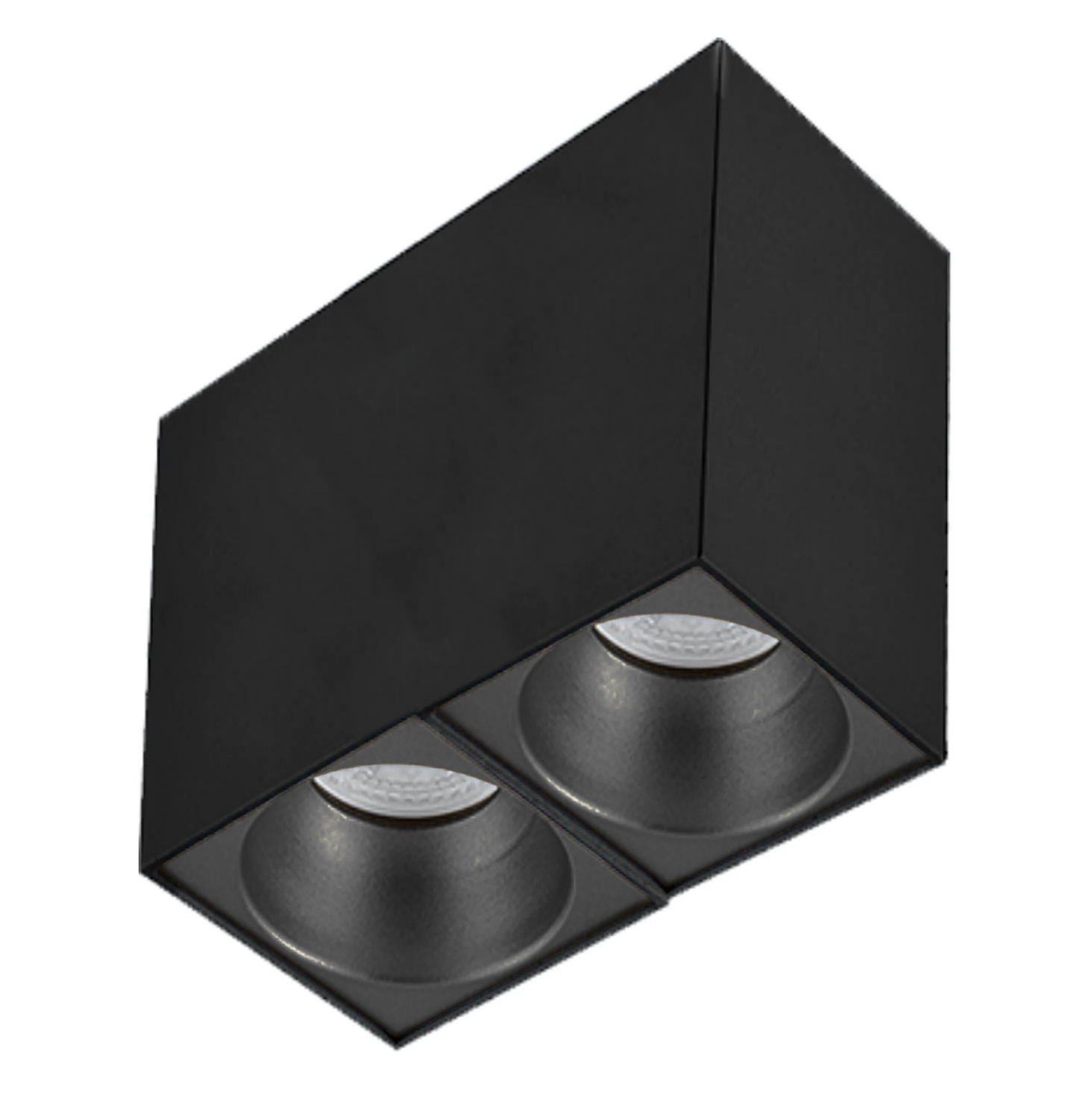 Aufbau Quadratisch LED Strahler Leuchte 8x16x10 cm — Bild 2