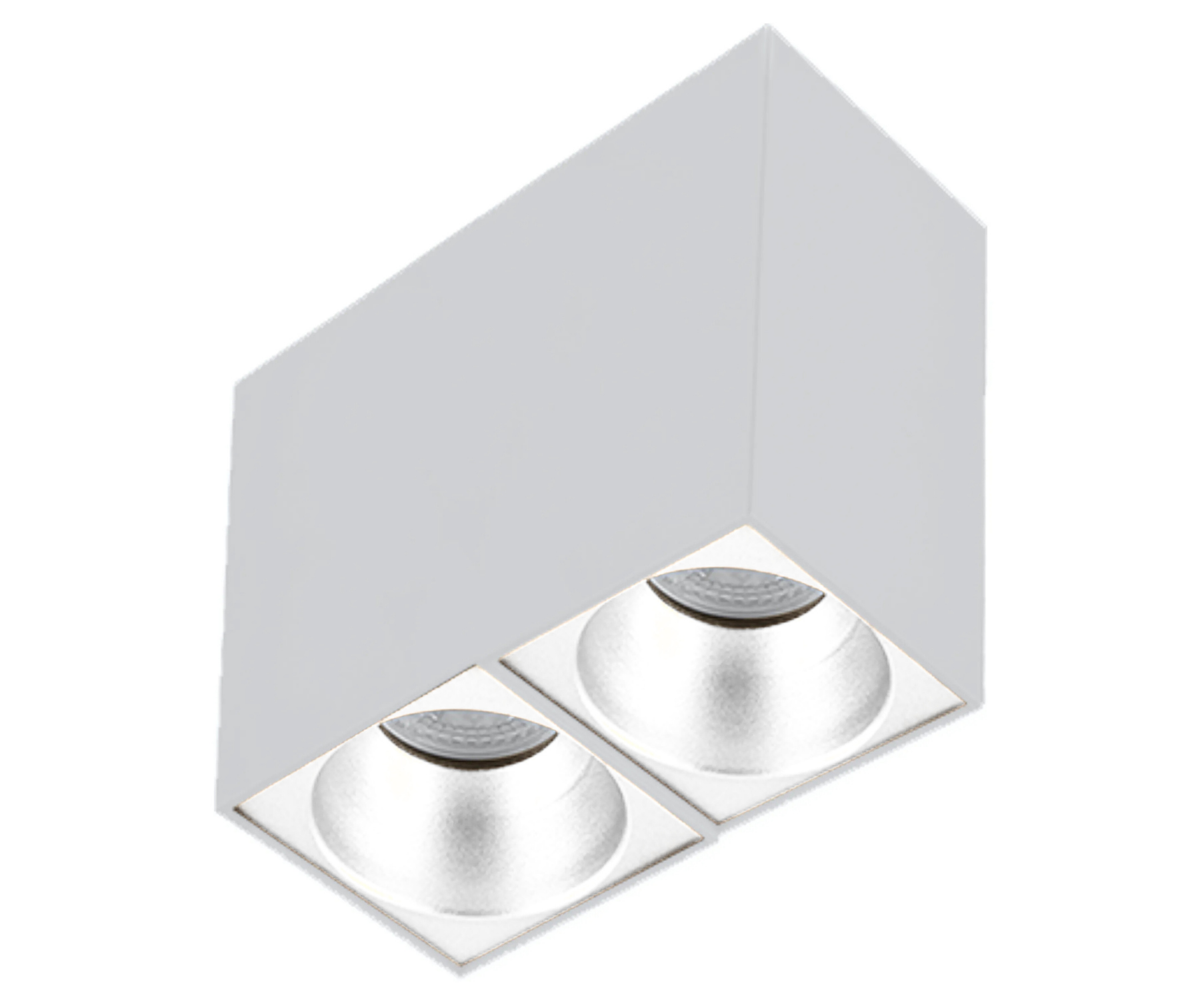 Aufbau Quadratisch LED Strahler Leuchte 8x16x14 cm — Bild 5