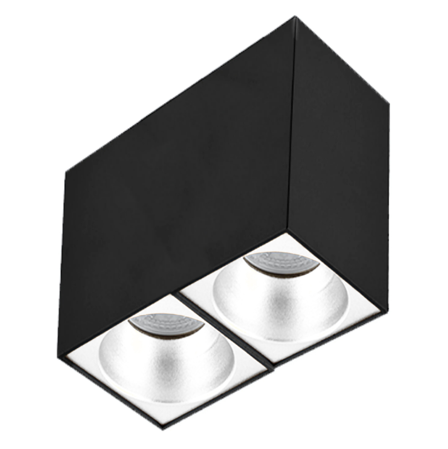 Aufbau Quadratisch LED Strahler Leuchte 10x20x10 cm — Bild 3